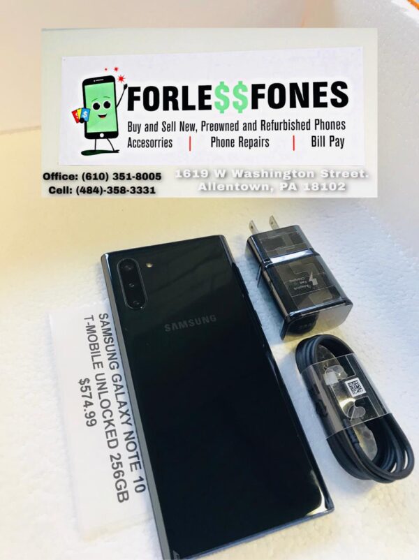 Samsung Galaxy Note 10 256gb T-Mobile Unlocked