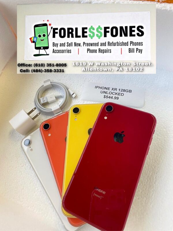Iphone Xr 128gb Unlocked Forlessfones
